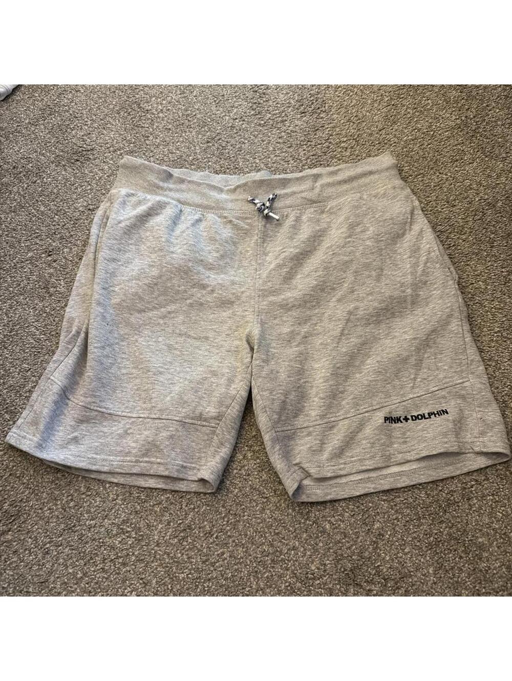 Pink Dolphin Men's Grey Shorts